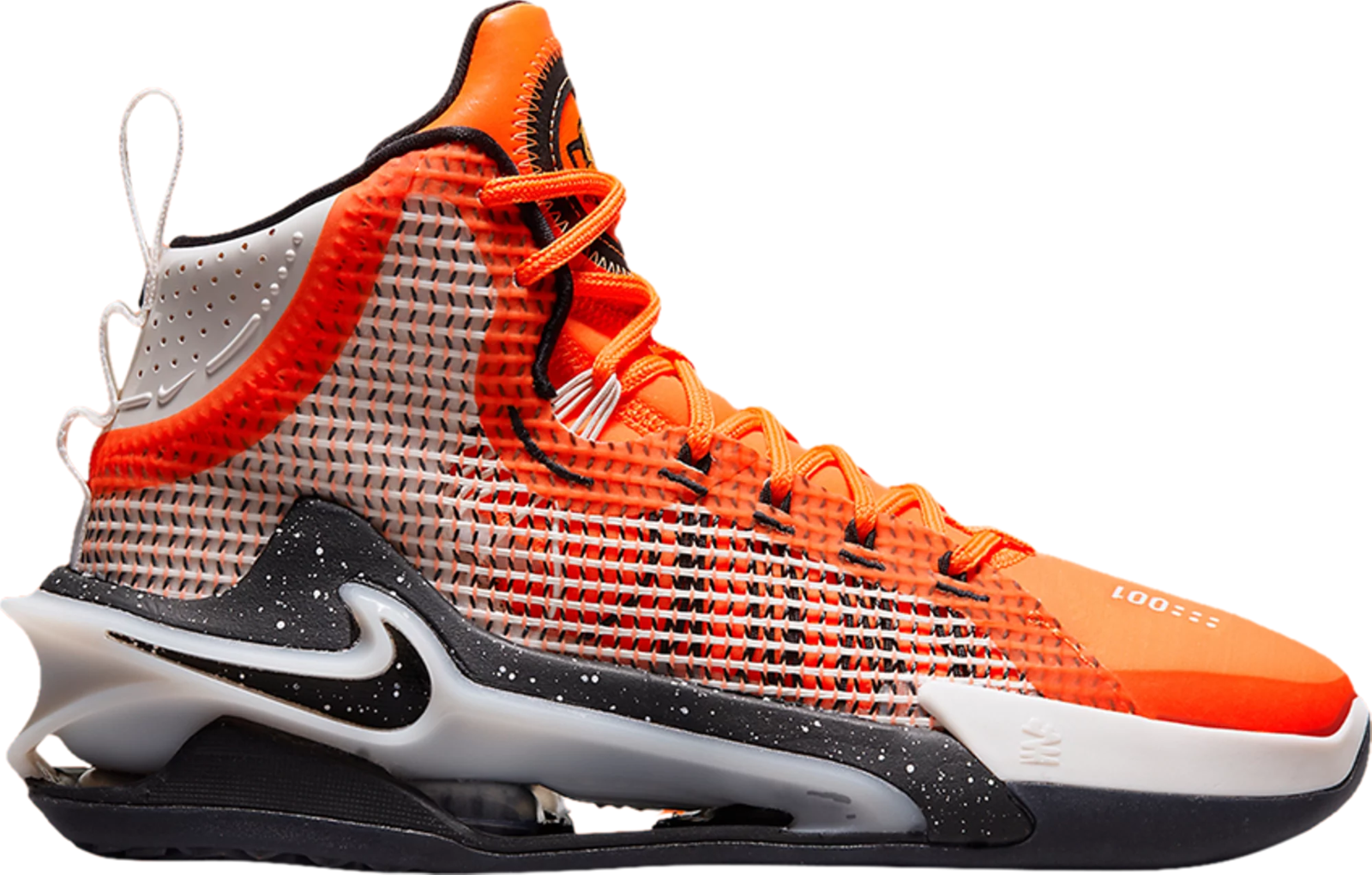 

Nike Air Zoom GT Jump Nike University Оранжевый Черный Белый CZ9907-800 Мужские 9, Nike Air Zoom GT