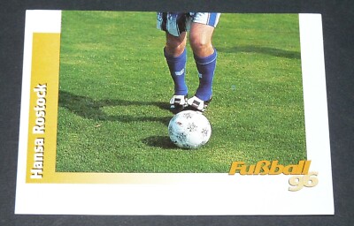 #427 STUDER HANSA ROSTOCK PANINI BUNDESLIGA 1995-1996 FOOTBALL FUSSBALL 96