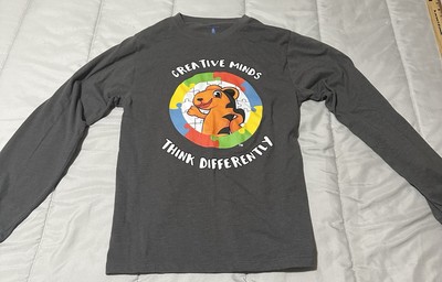 Autism Speaks Tshirt Small Young Adult Tee Puzzle Creative Minds Awareness
