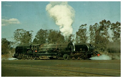 South African Railway 4-8-2 & 2-8-4 Beyer Garrett #4142 Class GMAM 1971
