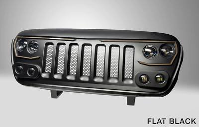 Oracle Lighting Vector Pro-Series Full Led Grill For 2018-2022 Jeep Wrangler JL