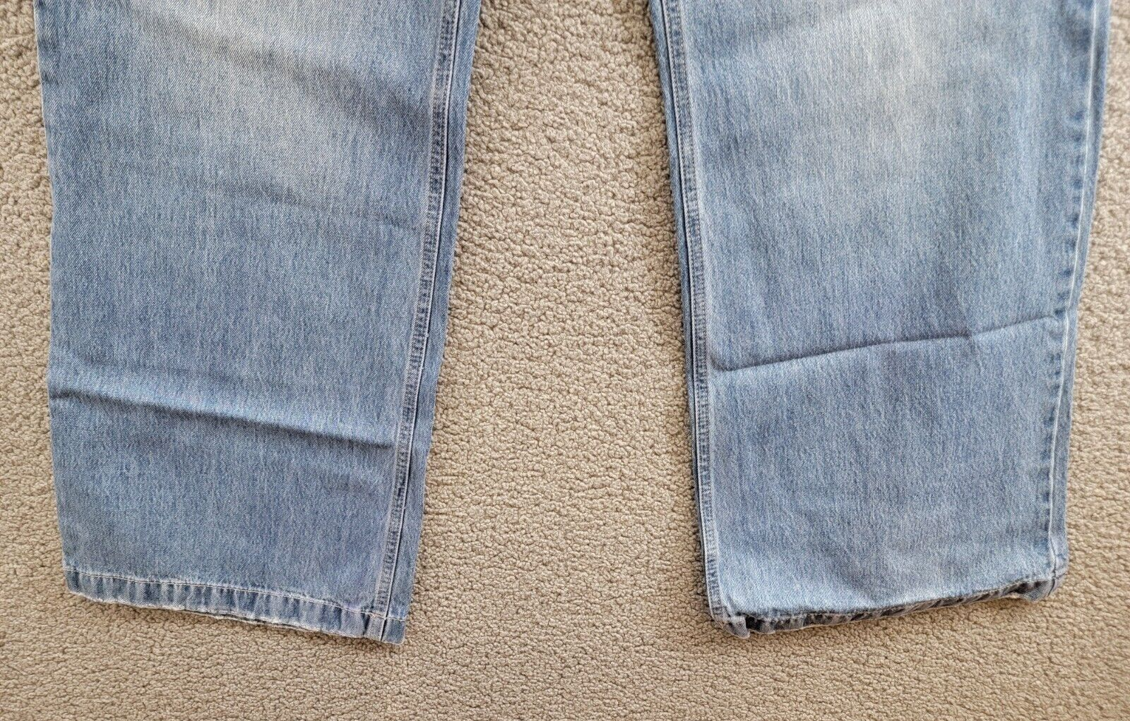KanCan Hilo Ultra High Rise 90's Flare Jeans Womens 13/30 Medium Blue Button Zip - Picture 4 of 18