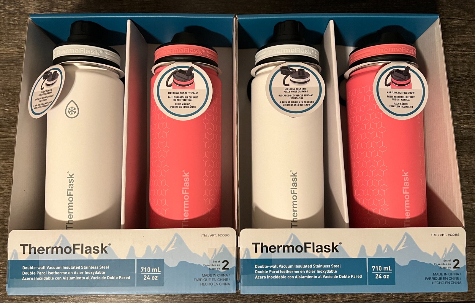 S Thermoflask 24 Oz Stainless Steel Insulated Water Bottle 2