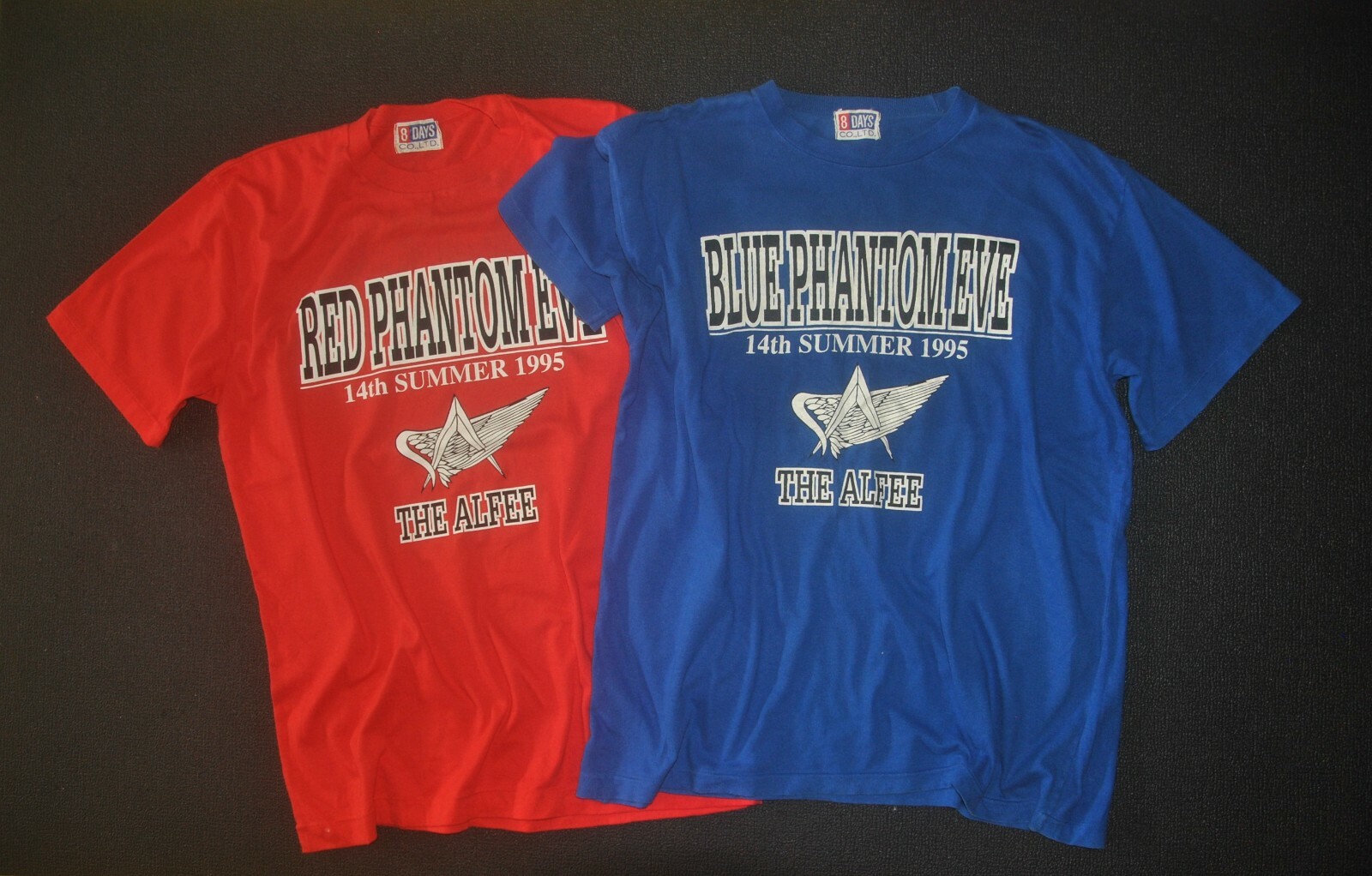Vintage THE ALFEE 1995 Red & Blue Phantom Eve Concert Tour
