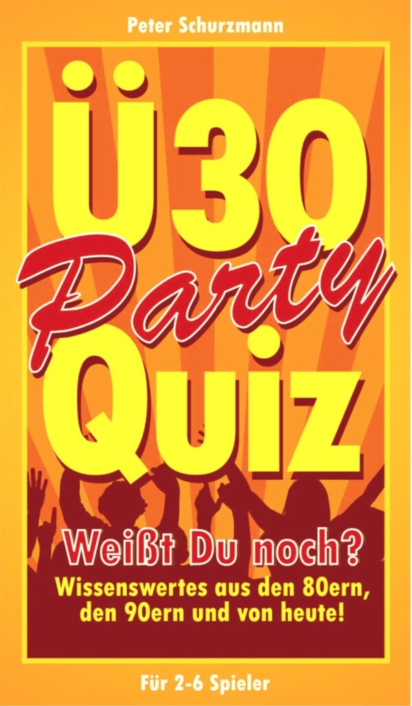Ü-30 Party Quiz Partyspiele Erwachsenenspiele Denkspiele Spiel Spielzeug spielen