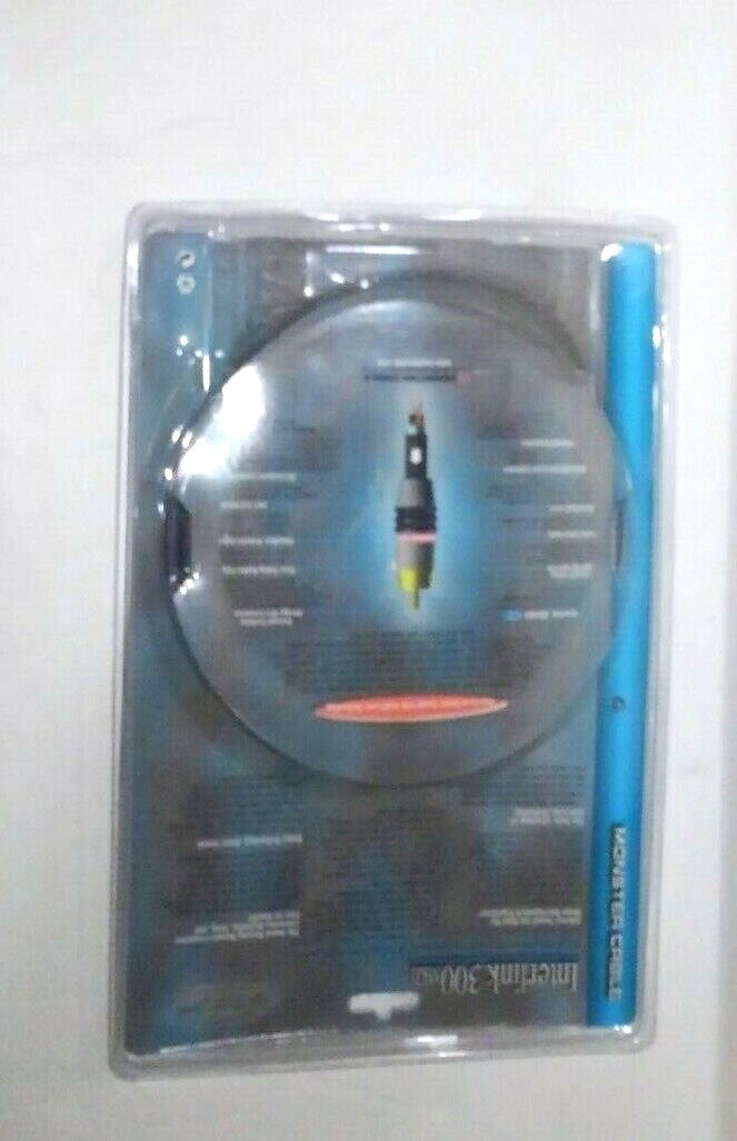 Monster Cable InterLink 300MK II RCA Audio Interconnect Pair 2 meter 6.6 ft