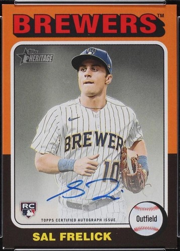 2024 Topps Heritage - Sal Frelick #ROA-SF