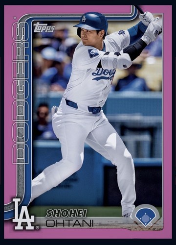 2025 MLB TOPPS Series 1 - Pink Variant - SHOHEI OHTANI