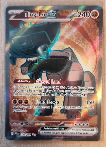 Ting-Lu ex 243/193 Full Art Ultra Rare Paldea Evolved