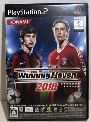 PS2 PlayStation 2 World Soccer Winning Eleven 2010 Japanese Tested Genuine