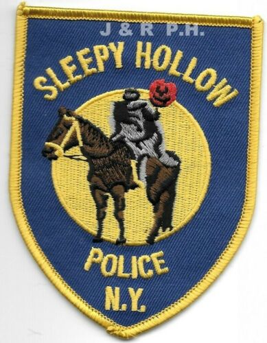 Sleepy Hollow, New York  (3.25" x 4.25" size) shoulder police patch (fire)