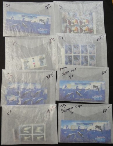 EDW1949SELL : AUSTRALIA ANTARCTICA Very clean collection of ALL VF MNH Cat $1430