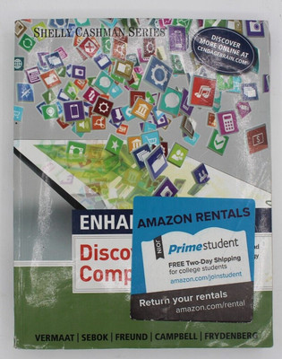 Enhanced Discovering Computers 2017, Essentials - Paperback - VERY GOOD