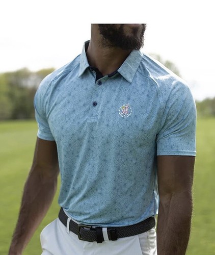 UNRL x BARSTOOL SPORTS Colab Performance Golf Polo Shirt