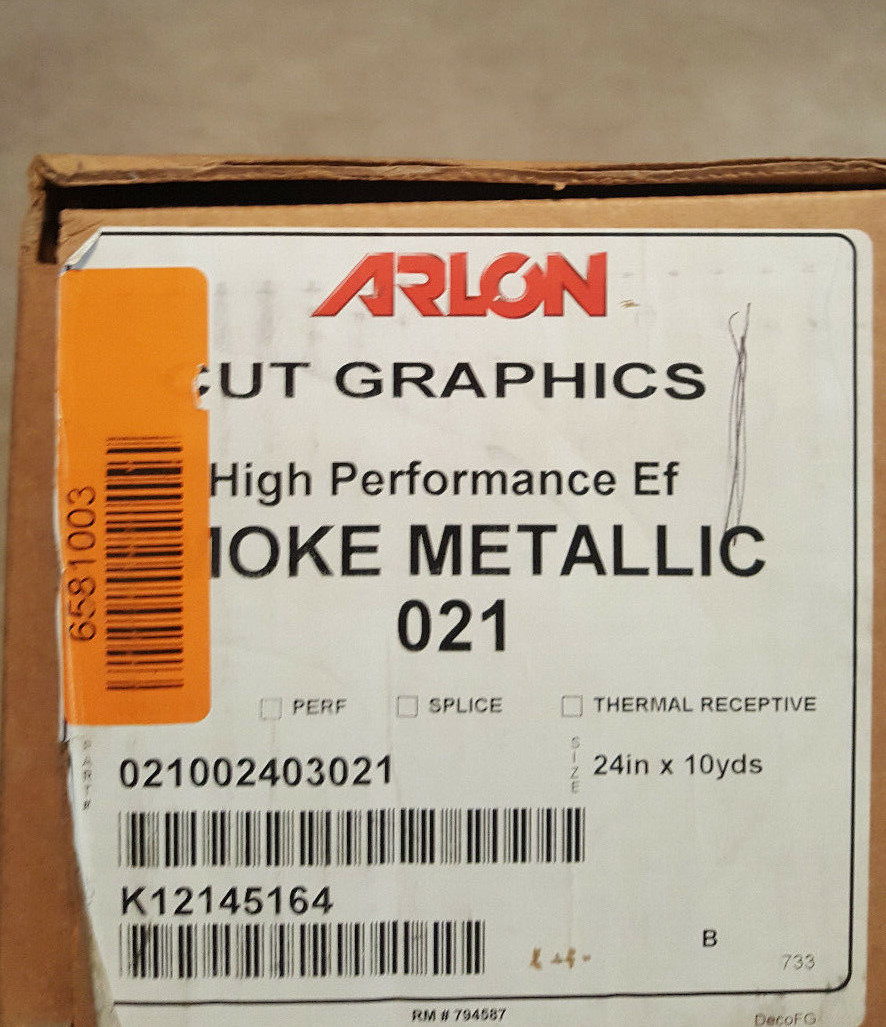 Smoke Metallic Gray Arlon 021 (1) Roll 24