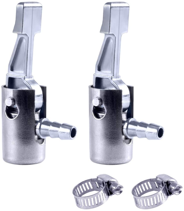 1/4Lock All Metal Air Chuck Mini Air Compressor Portable Tire Inflator Tire 2Pcs