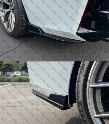 For 2019-24 BMW G20 330i M340i M Sport Gloss Black Rear Bumper Winglet Extension