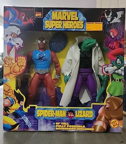 Toy Biz 🕷 Scarlet Spider 🕸 Vs Lizard Error Marvel Super Toy Biz 🕷 Scarlet Spider 🕸 Vs Lizard Error Marvel Super