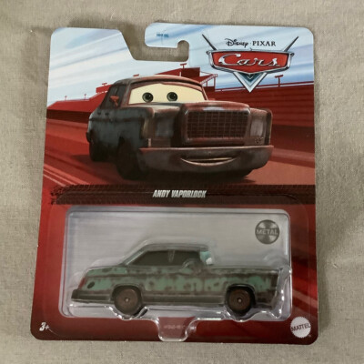 Disney Pixar Cars Die Cast 1:55 Andy Vaporlock Rust-eze Sedan Car New
