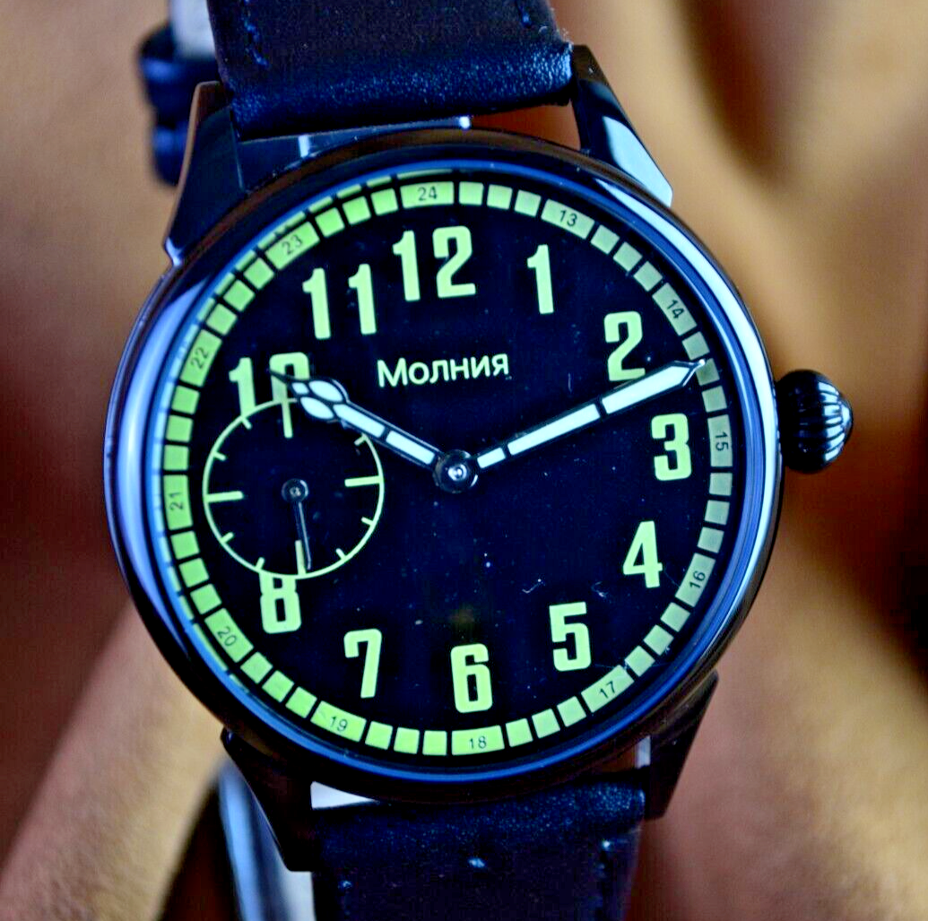 Vintage Men's Wristwatch Marriage Aviator Soviet Watch 3602