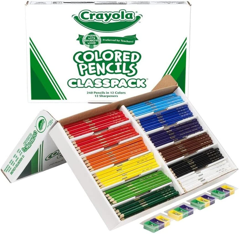 Classpack Bulk Classroom Supplies For Teachers 12 Asstd. Col