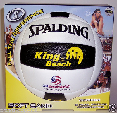 SPALDING KING OF THE BEACH VOLLEYBALL USA VOLLEYBALL