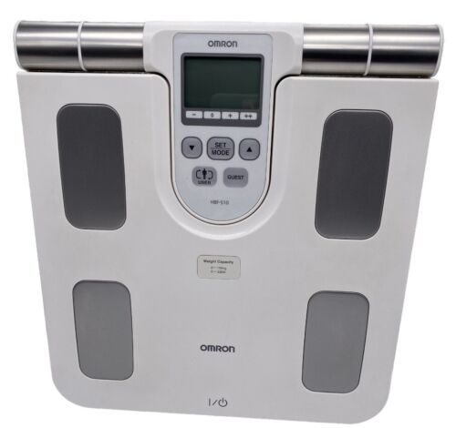 Omron HBF-510 Full Body Sensor Body Composition Monitor And Omron HBF-510 Full Body Sensor Body Composition Monitor And