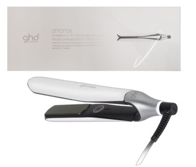 GHD Chronos Styler 1'' Flat Iron Hair Straightener, White