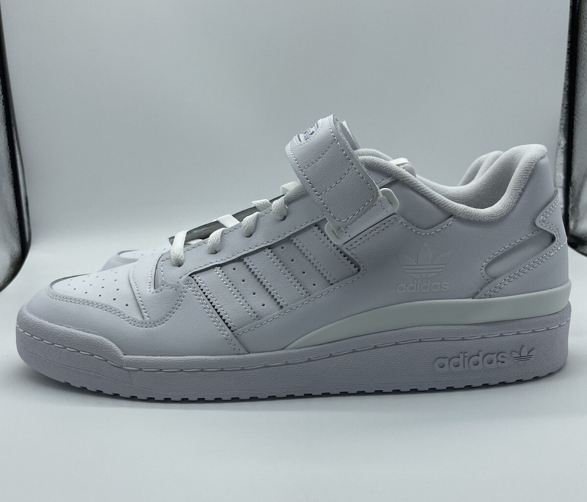 Adidas Originals Forum Low Shoes Triple White FY7755 Men's Multi Size NEW:  купить с доставкой из США, цена 12 794 руб - (134058927591)