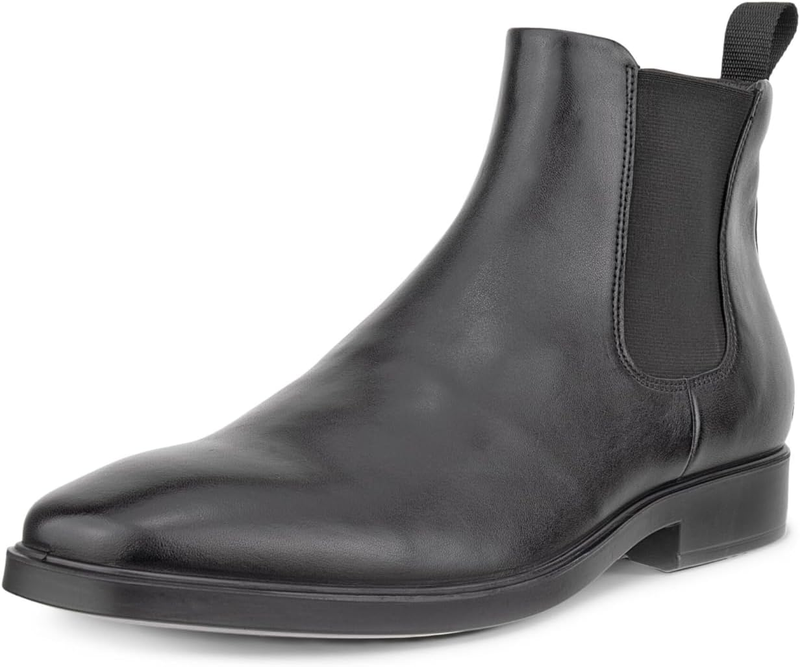 ECCO mens Milan Plain Toe Double Gore
