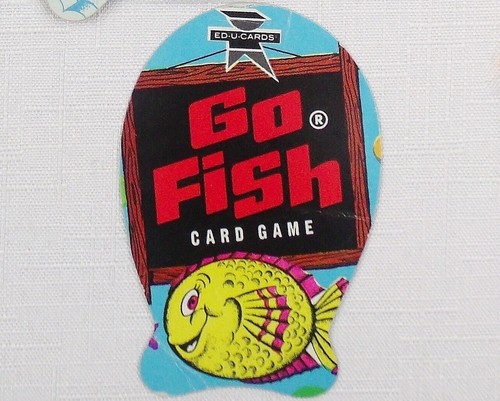 Vintage ED-U-CARDS Card Game GO FISH Complete With Instructions