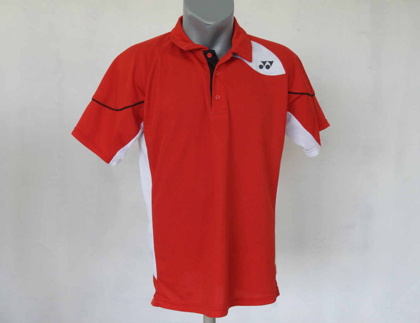 Yonex Tennis Polo Shirt Mens M / Youth XXL Orange