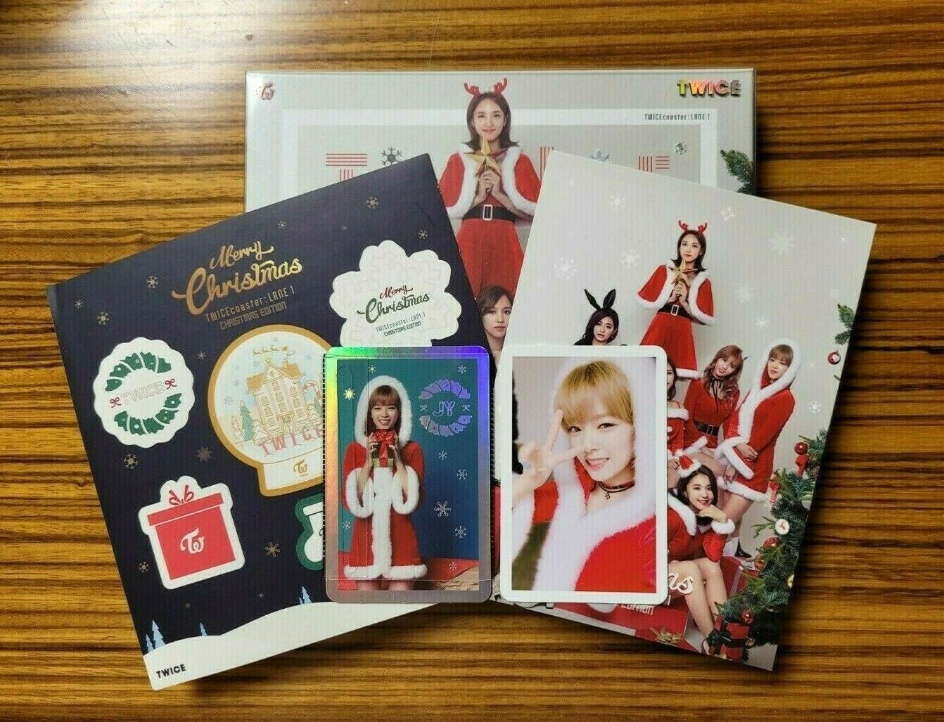 Twice 3rd Mini Album Christmas Edition Twicecoaster Lane1 Jungyeon 2photocards
