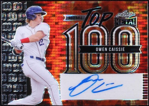 2023 Leaf Metal - Owen Caissie #T1-OC1