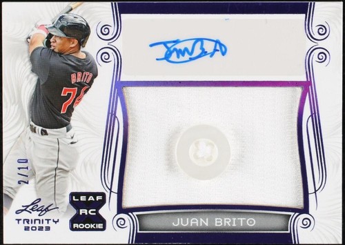 2023 Leaf Trinity - Juan Brito #PA-JB1