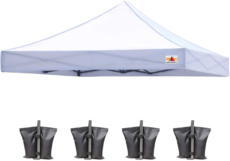 Replacement Canopy Top For Pop Up Canopy Tent (10x10, White)
