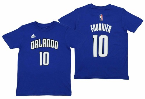 Футболка Adidas NBA Youth Orlando Magic Evan Fournier #10 Game Time, синяя