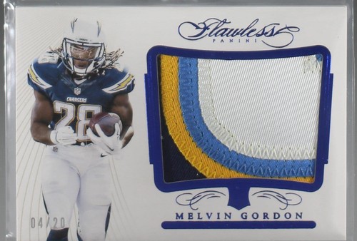 2015 Panini Flawless Melvin Gordon #RP-MG