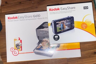 Kodak EasyShare V1253 12.1MP Camera - White - New