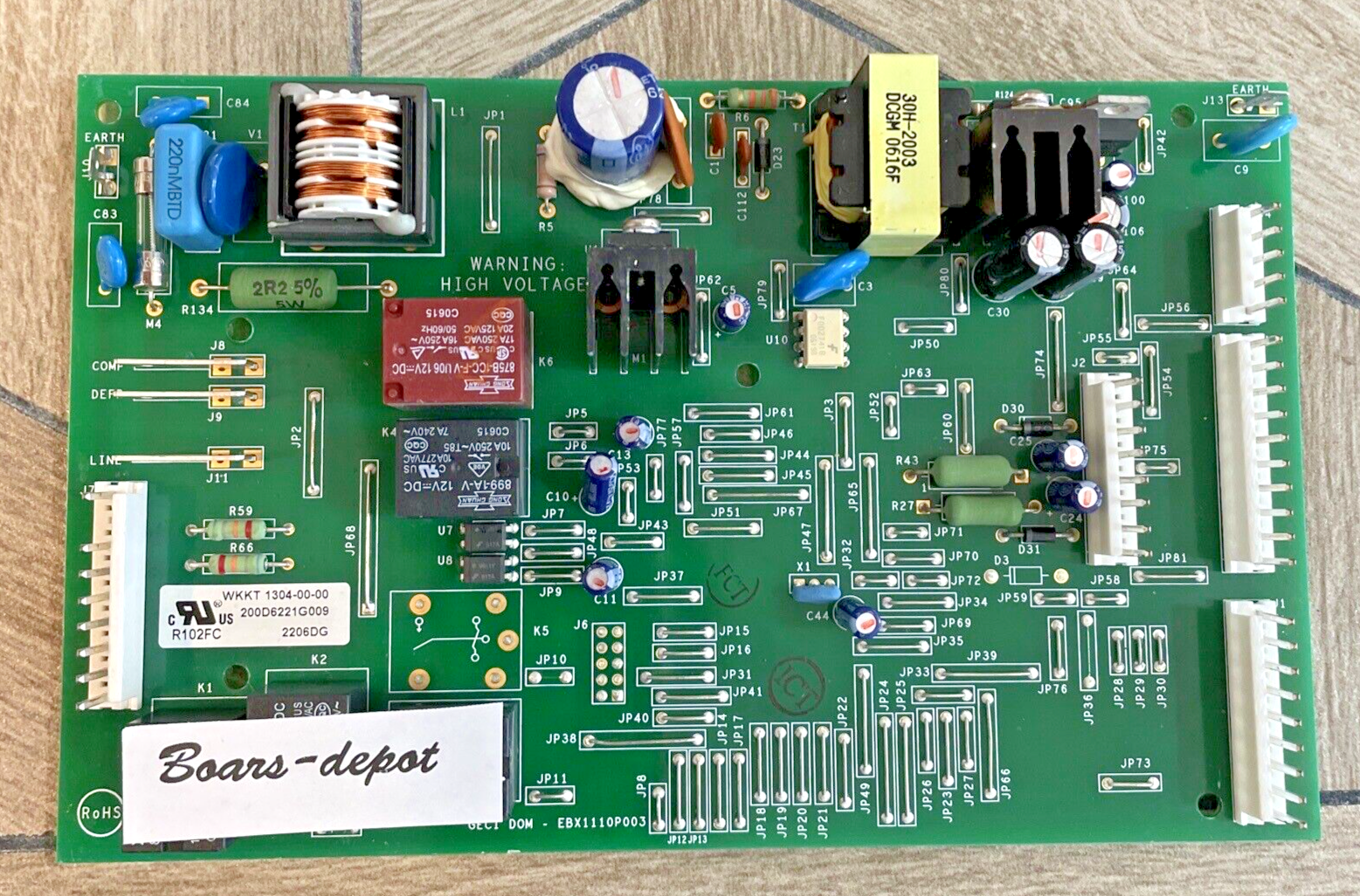 GE Refrigerator Control Board - Part # 200D6221G028 | WR55X11036 | eBay