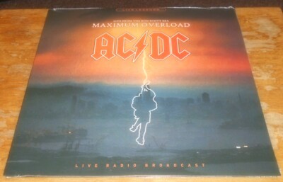 AC/DC   Maximum Overload - Live New LP Red Vinyl     In seal.