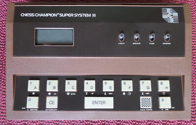 Computer per scacchi CHESS CHAMPION. Prodotto 1979.  Schach-Computer.