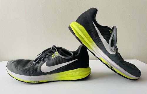 Nike Air Zoom Structure 21 Athletic Green Gray Shoes Mens Size 11