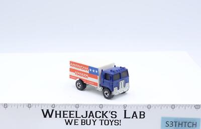 American Hauler Blue Truck Hot Wheels 1973 Mattel Vintage Blackwall Hong Kong