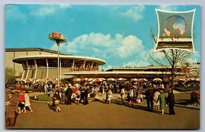 Postcard New York NY Schaefer Center World's Fair 1964-1965 AE6