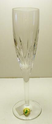 NEW W/LABELS WATERFORD LEAD CRYSTAL ''ABBINGTON'' FLUTE #109596 SZ-9 1/4''h #15
