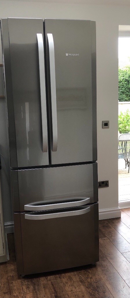 Hotpoint Fridge Freezer Double Doors To Fridge Two Deep Freezer