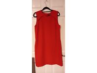 Ladies dress size 12uk red 