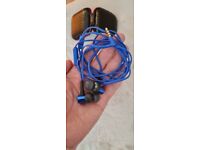 Sony MDR-XB55AP Extra Bass In-Ear Headphones with Mic/Remote, Blue