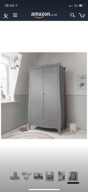 Tutti Bambini Sleigh Wardrobe Brand New In Darvel East